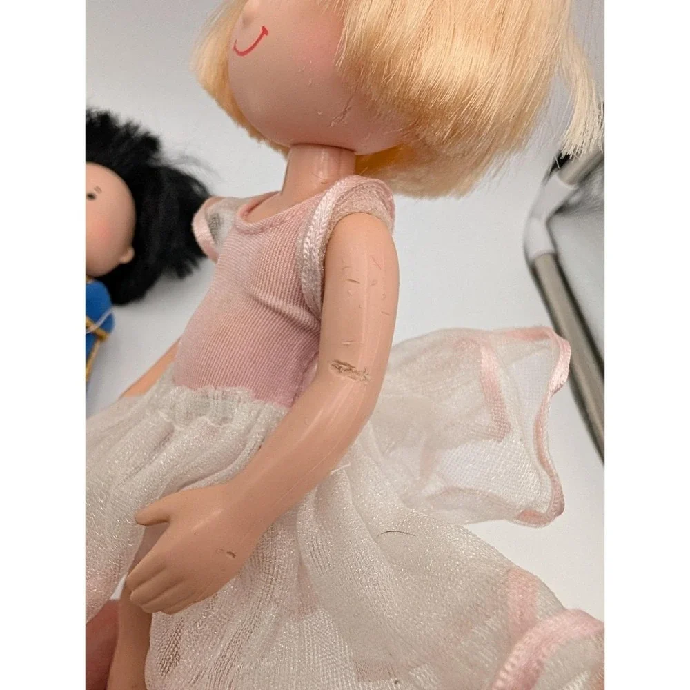 Eden‎ Madeline Friends Nicole Pepito Doll Figure Blue Robe Lot READ Has Issues